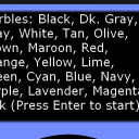 screenshot of the scene