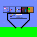 screenshot of the scene