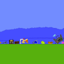 screenshot of the scene