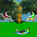 screenshot of the scene