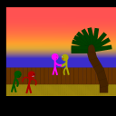 screenshot of the scene