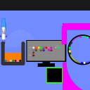 screenshot of the scene