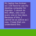 screenshot of the scene