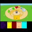 screenshot of the scene