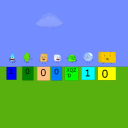 screenshot of the scene