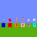 screenshot of the scene