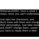 screenshot of the scene