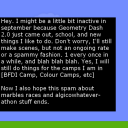 screenshot of the scene