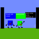 screenshot of the scene