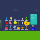 screenshot of the scene