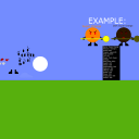 screenshot of the scene