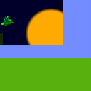 screenshot of the scene