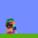 screenshot of the scene