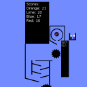 screenshot of the scene