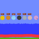 screenshot of the scene