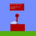 screenshot of the scene