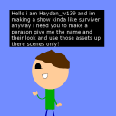 screenshot of the scene