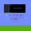 screenshot of the scene