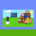 screenshot of the scene