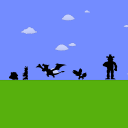 screenshot of the scene