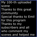 screenshot of the scene