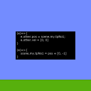 screenshot of the scene