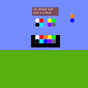 screenshot of the scene