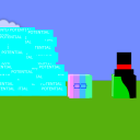 screenshot of the scene