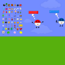 screenshot of the scene