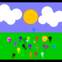 screenshot of the scene