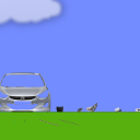 screenshot of the scene