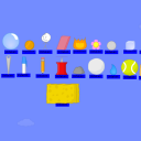 screenshot of the scene