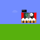 screenshot of the scene