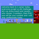 screenshot of the scene