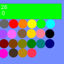 screenshot of the scene