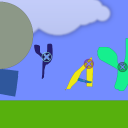 screenshot of the scene