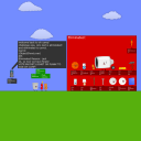 screenshot of the scene