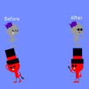 screenshot of the scene