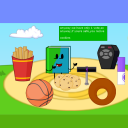 screenshot of the scene