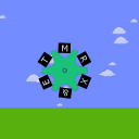 screenshot of the scene