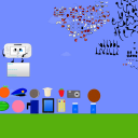 screenshot of the scene