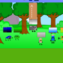 screenshot of the scene