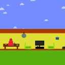 screenshot of the scene