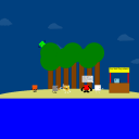 screenshot of the scene