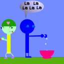 screenshot of the scene