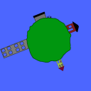 screenshot of the scene