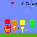 screenshot of the scene