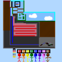 screenshot of the scene