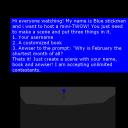 screenshot of the scene