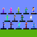 screenshot of the scene